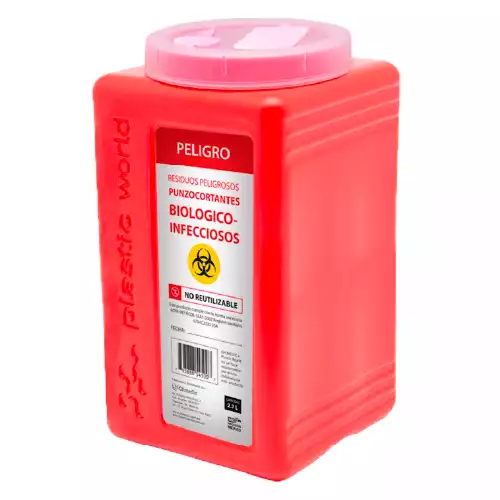 Recolector de Punzocortantes