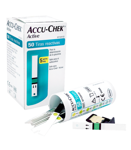 Accuchek Active Tiras