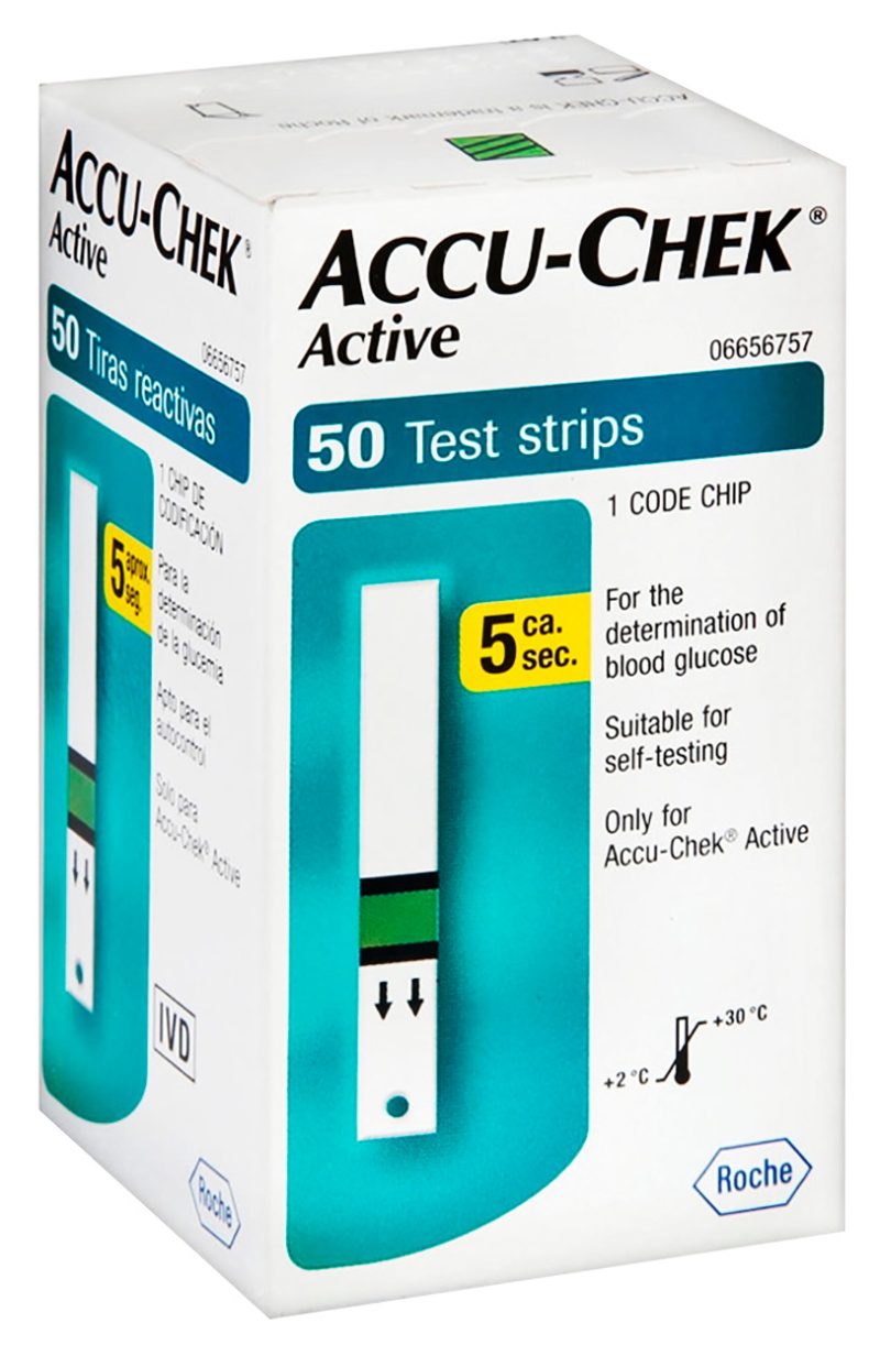 Accuchek Active Tiras Reactivas Caja