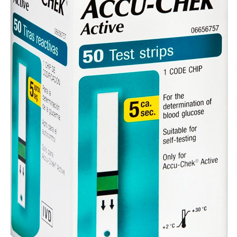 Accuchek Active Tiras Reactivas Caja