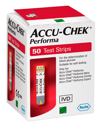 Accuchek Performa Tiras Reactivas